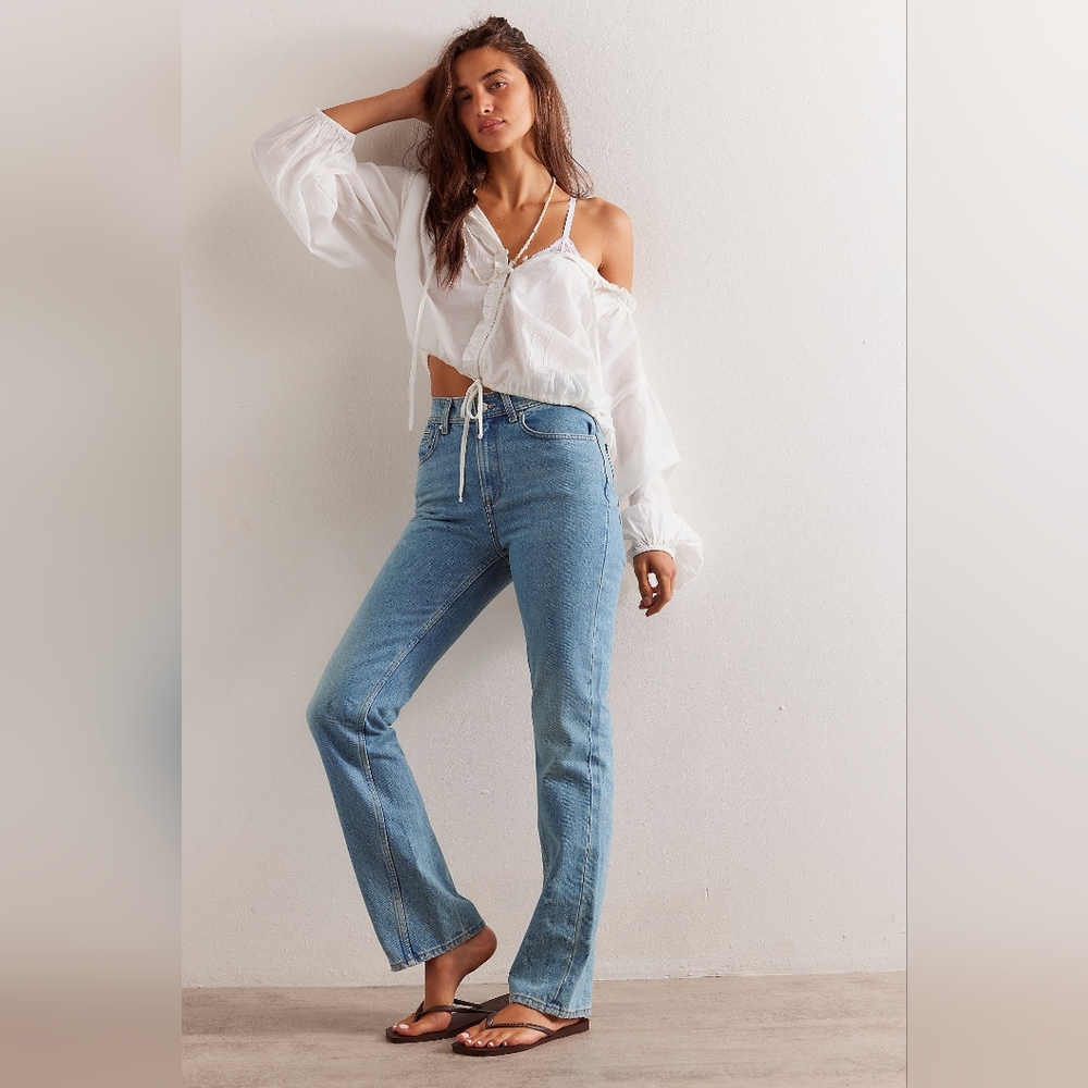 We The Free Light Blue Women Jeans